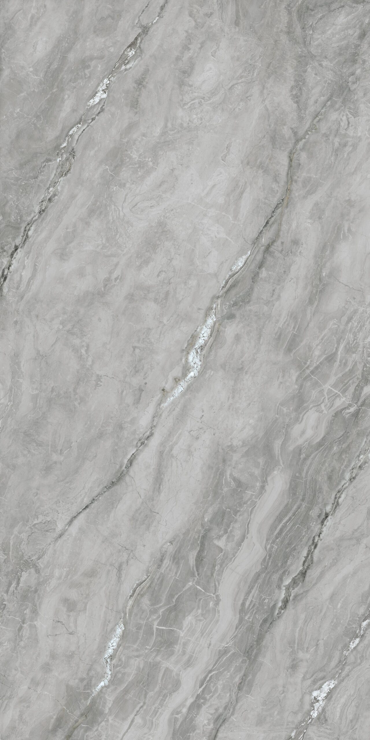 T-ONE Porselen Mutfak Tezgahı Desenli Gri Rengi