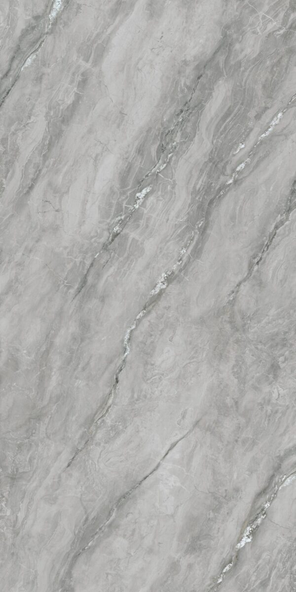 T-ONE Porselen Mutfak Tezgahı Desenli Gri Rengi