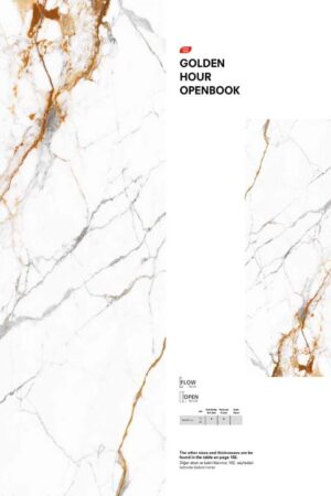 T-ONE Golden Hour Porselen Mutfak Tezgahı