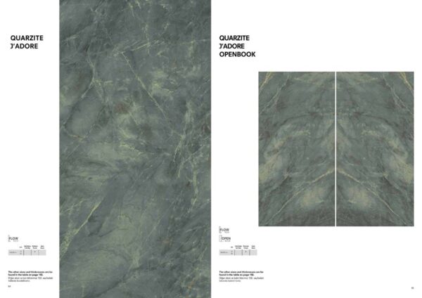 T-ONE Quarzite Jadore Porselen Mutfak Tezgahı