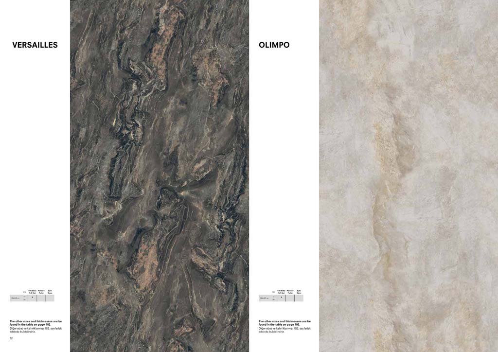 T-ONE Versailles, Ollimpo Porselen Mutfak Tezgahı