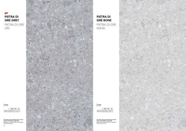 T-ONE Pietra Di Gre Kemik Porselen Mutfak Tezgahı