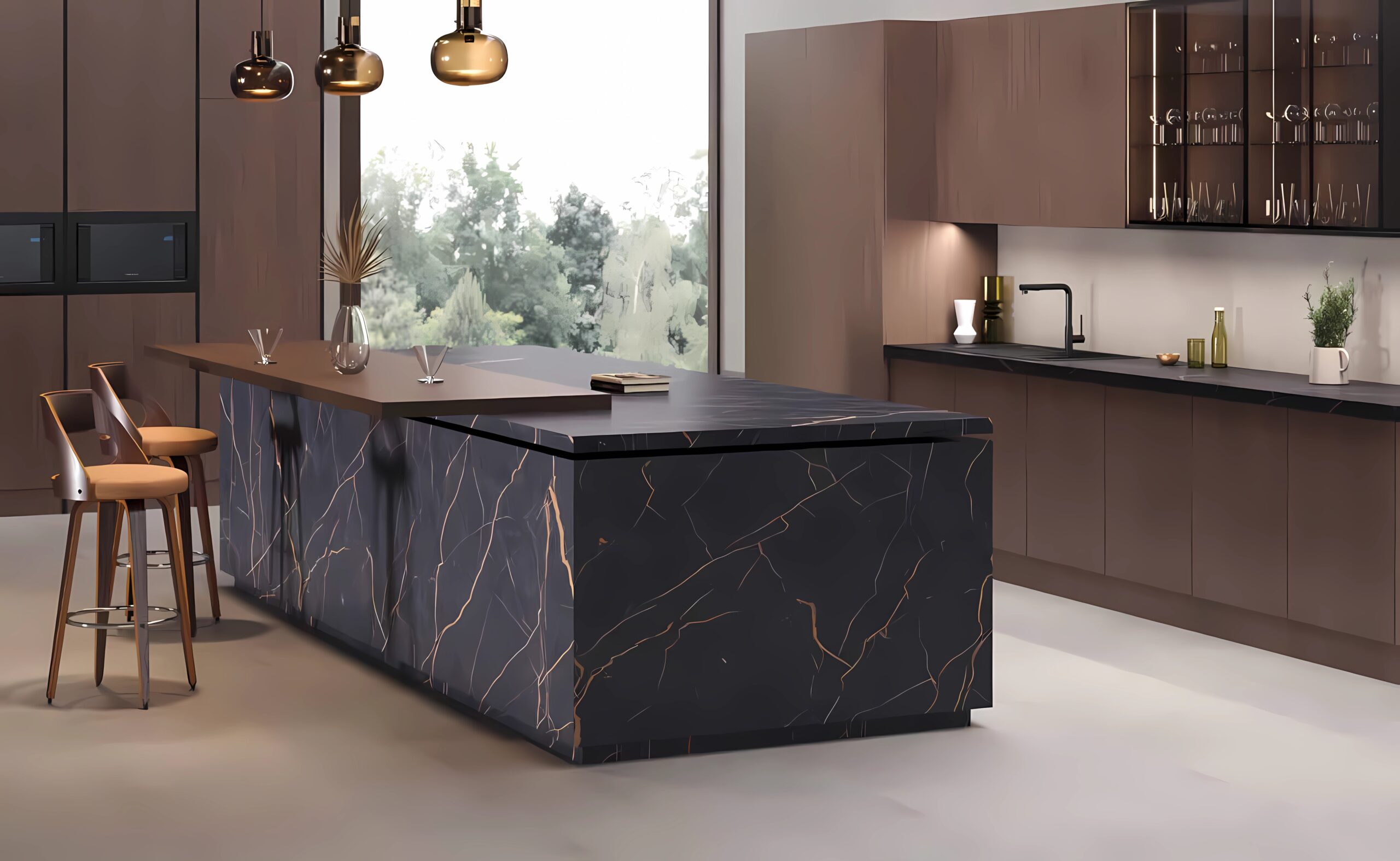 T-ONE Porselen Port Laurent Mutfak Tezgahı Serisi