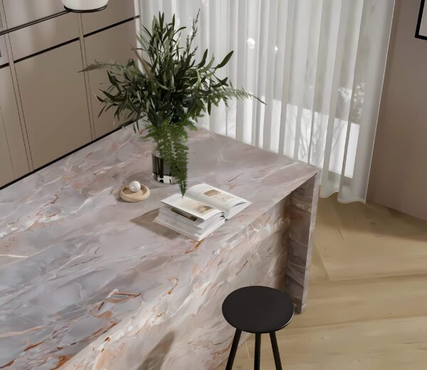 T-ONE Porselen Sarrancolin Mutfak Tezgahı Serisi