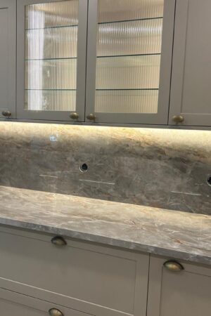 T-ONE Porselen Mutfak Tezgahı Sarrancolin Serisi