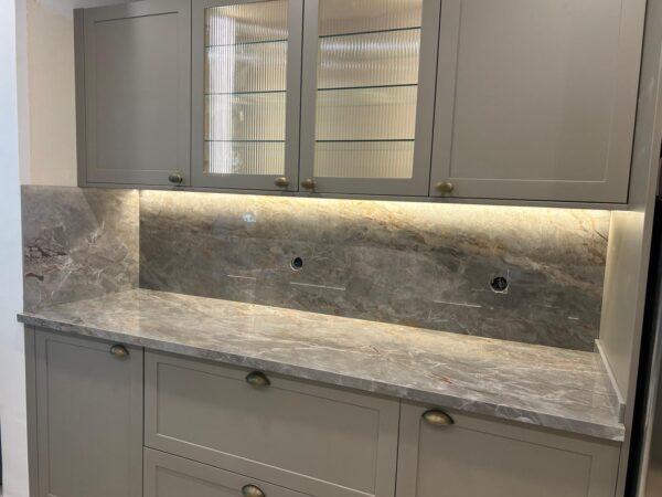 T-ONE Porselen Mutfak Tezgahı Sarrancolin Serisi