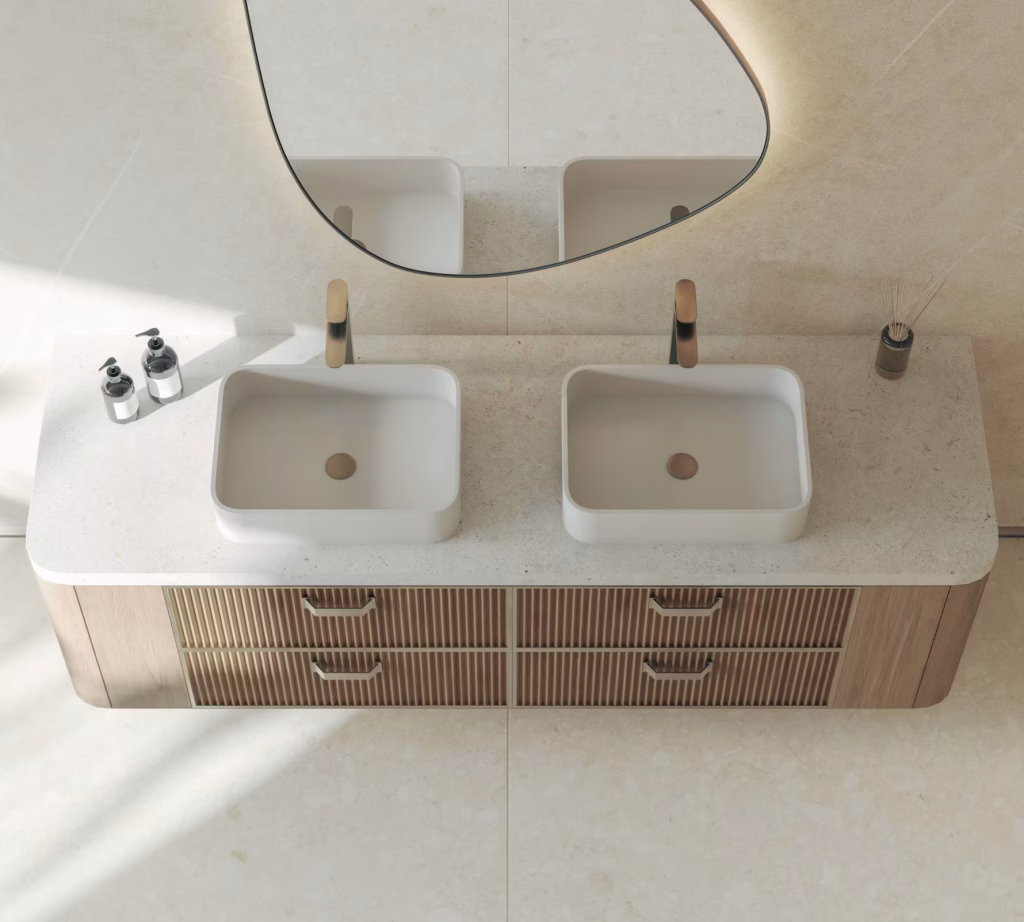 Dekton Polar Poselen Mutfak Tezgahı