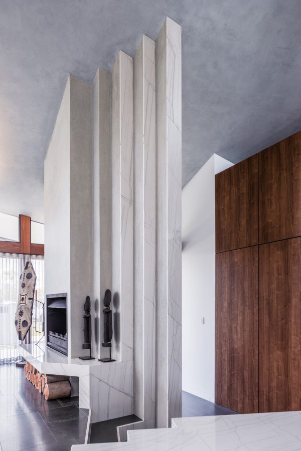 White Macaubas Porselen Mutfak Tezgahı