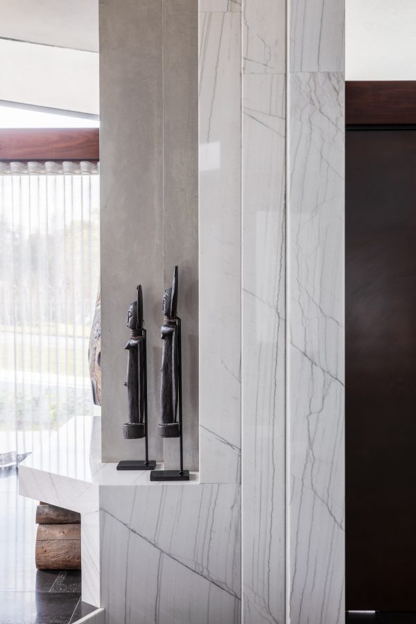 White Macaubas Porselen Mutfak Tezgahı