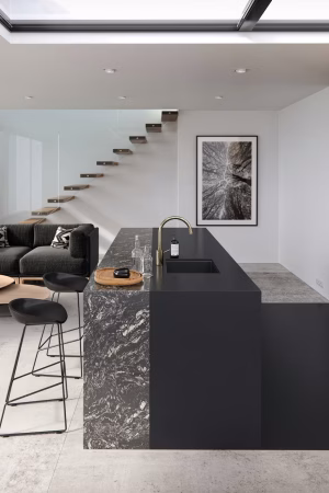 Moak Black Porselen Mutfak Tezgahı - Görsel 2