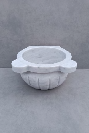 Ardeşen Beyaz | Doğal Mermer Hamam Kurnası