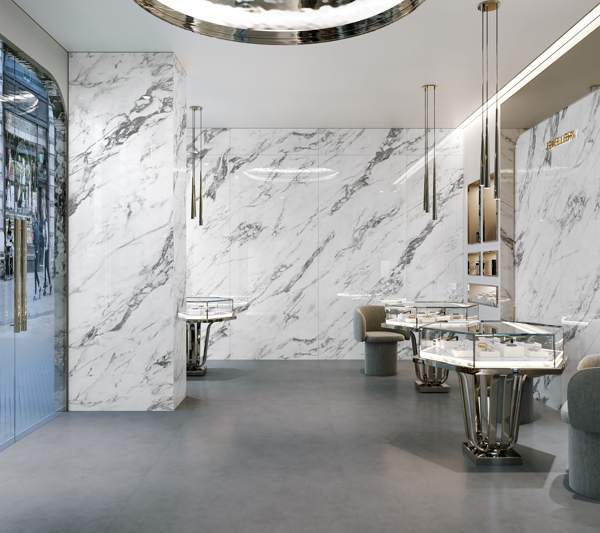 Calacatta Unique Luxor | T-One Porselen