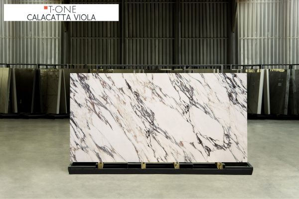 Calacatta Viola Porselen Mutfak Tezgahı