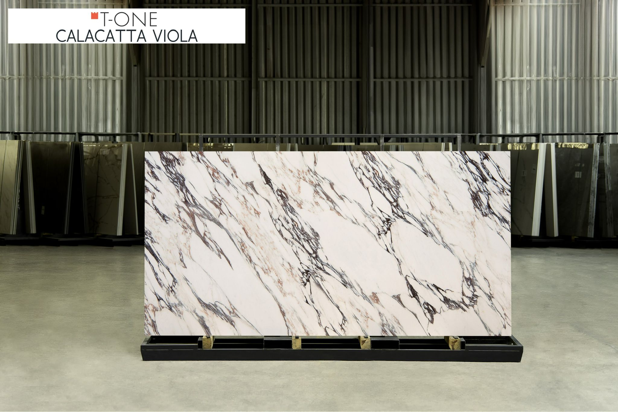 Calacatta Viola Porselen Mutfak Tezgahı