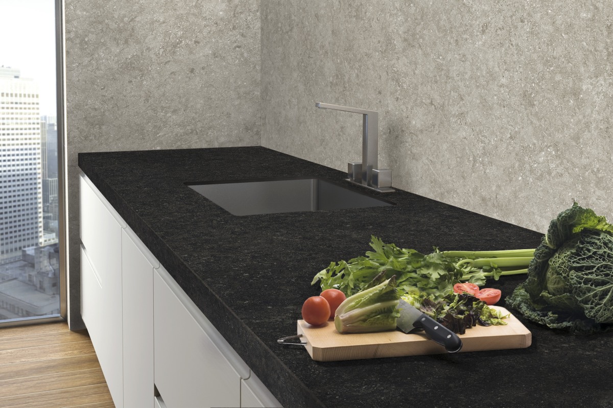 Coverlam Blue Stone | Porselen Mutfak Tezgahı