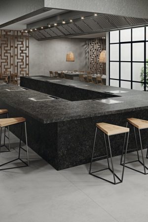 Coverlam Blue Stone | Porselen Mutfak Tezgahı