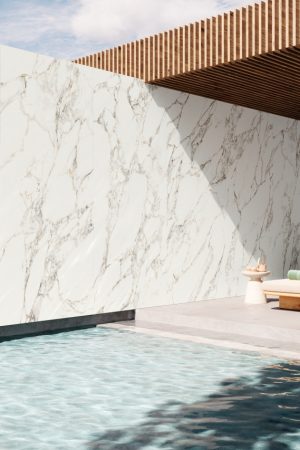 Coverlam Calacata Vaglie | Porselen Mutfak Tezgahı