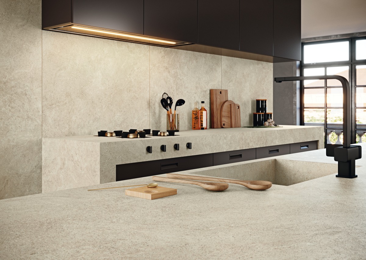 Coverlam Camargue | Porselen Mutfak Tezgahı