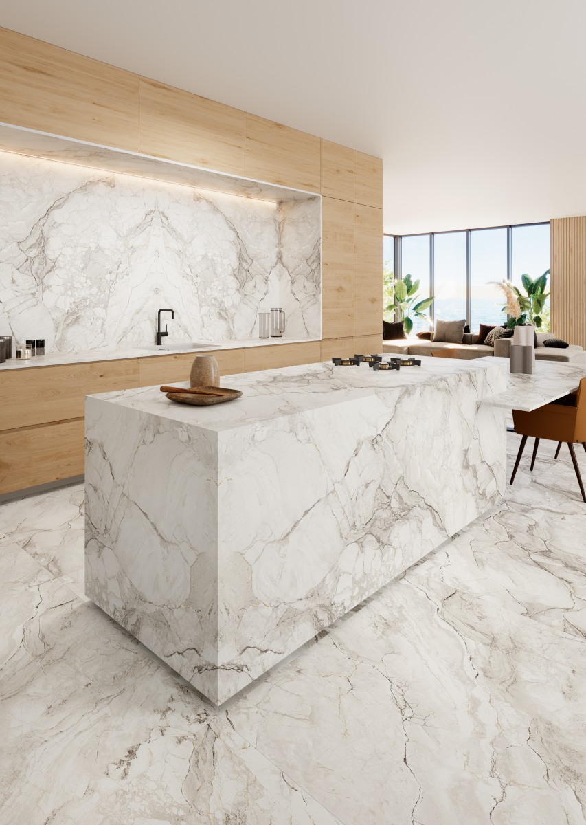 Coverlam Camouflage | Porselen Mutfak Tezgahı