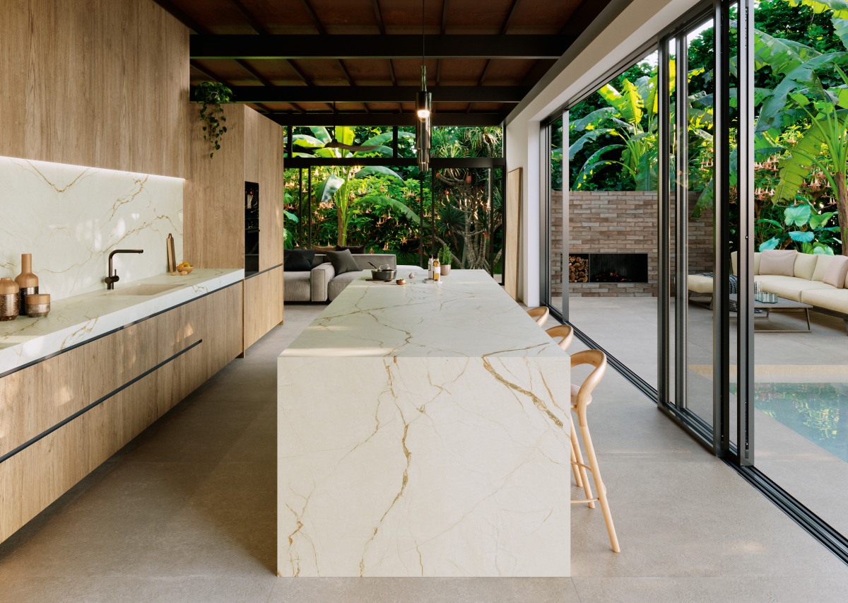 Coverlam Canela Roma | Porselen Mutfak Tezgahı