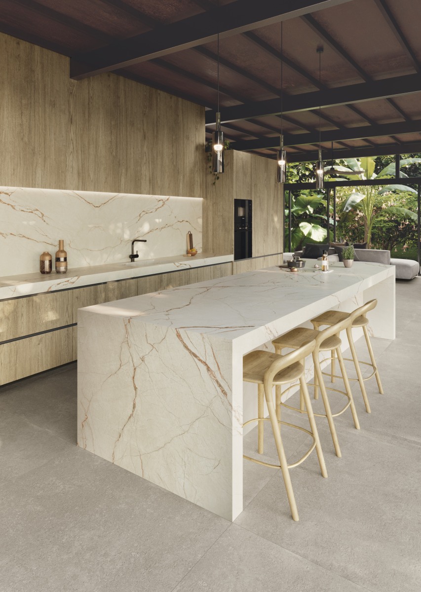 Coverlam Canela Roma | Porselen Mutfak Tezgahı