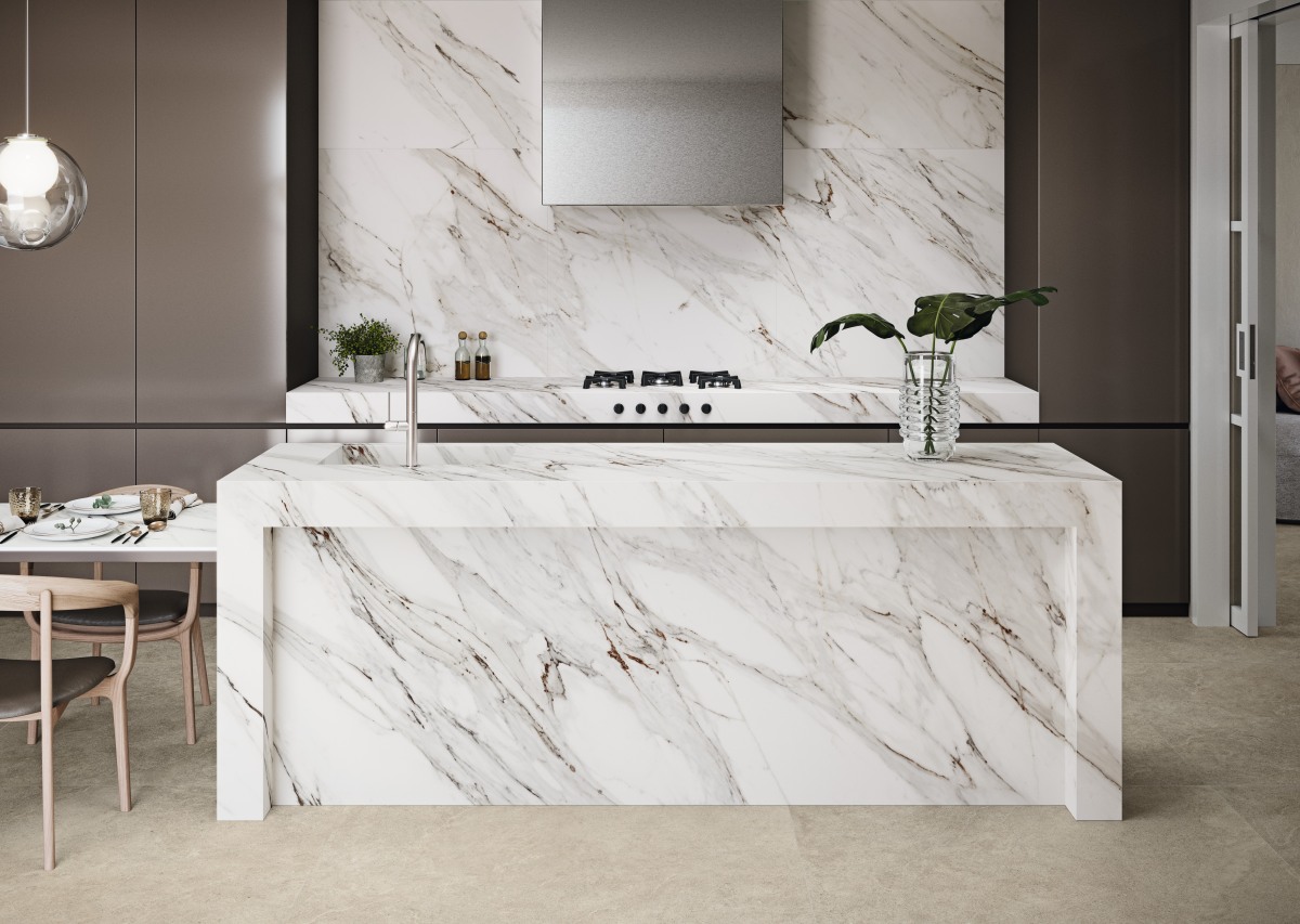 Coverlam Corinto | Porselen Mutfak Tezgahı