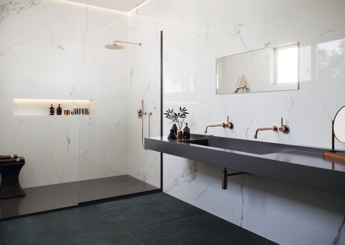 Coverlam Estatuario | Porselen Mutfak Tezgahı