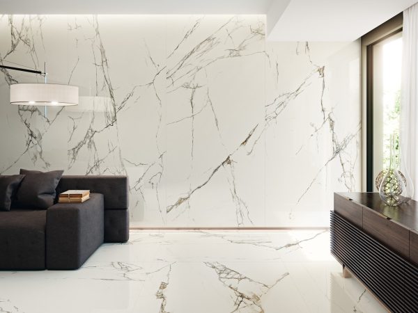 Coverlam Iceberg Blanco | Porselen Mutfak Tezgahı