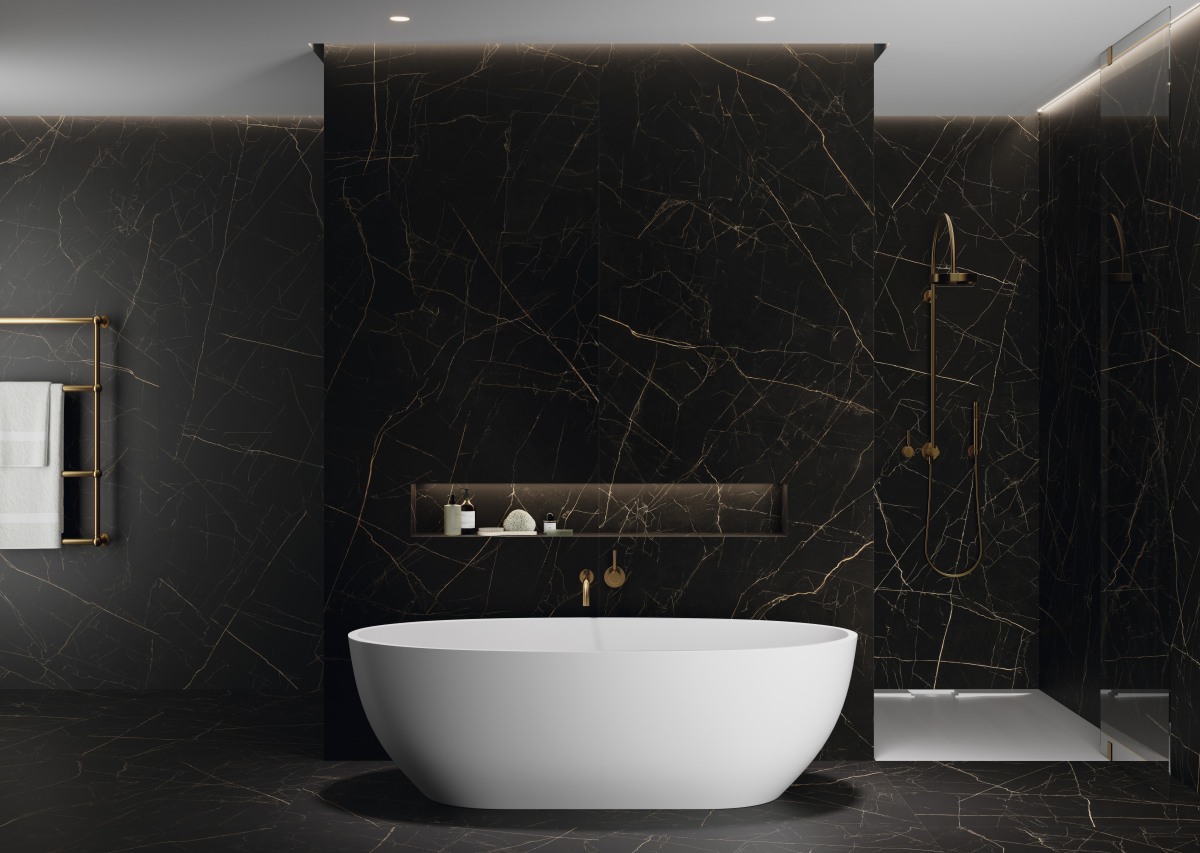 Coverlam Nero Ardi | Porselen Mutfak Tezgahı