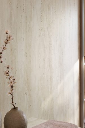 Coverlam Travertino Ivory | Porselen Mutfak Tezgahı