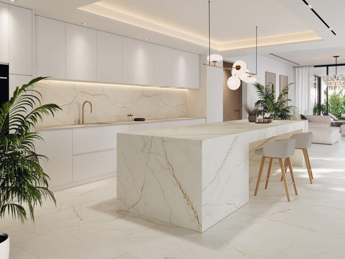 Coverlam White Balance | Porselen Mutfak Tezgahı