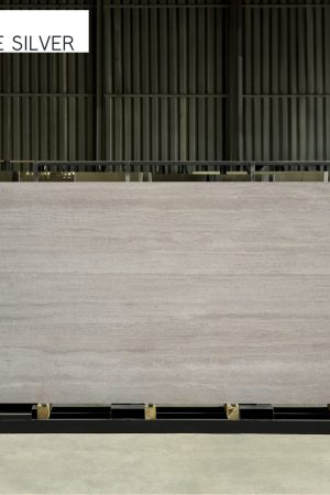Earth Collection Travertine Silver T-One Porselen Tezgah