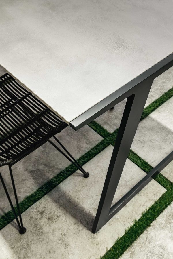 Florim Cement Light Gray | Porselen Mutfak Tezgahı