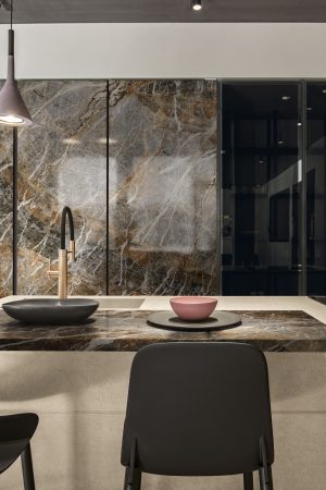 Florim Marble Sequoia | Porselen Mutfak Tezgahı