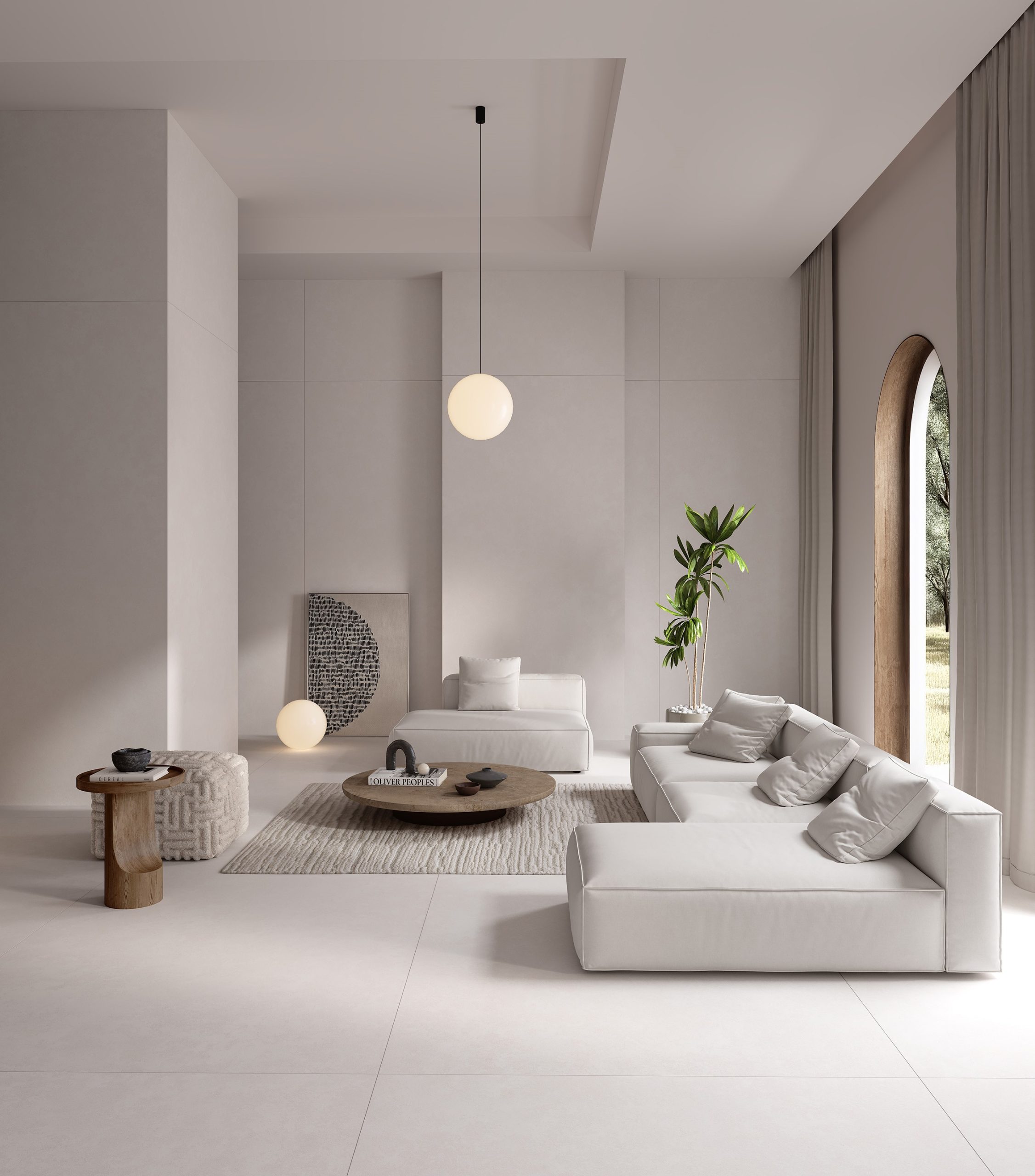 Intonaco White | T-One Porselen