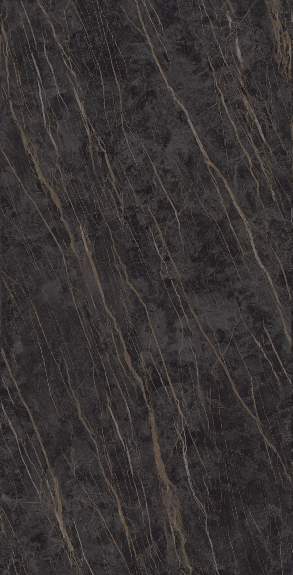 Laminam Noir Desir Porselen Mutfak Tezgahı