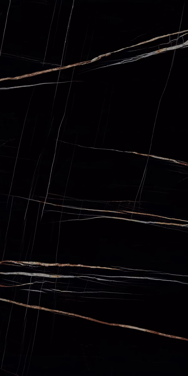 Laminam Sahara Noir Extra Porselen Mutfak Tezgahı