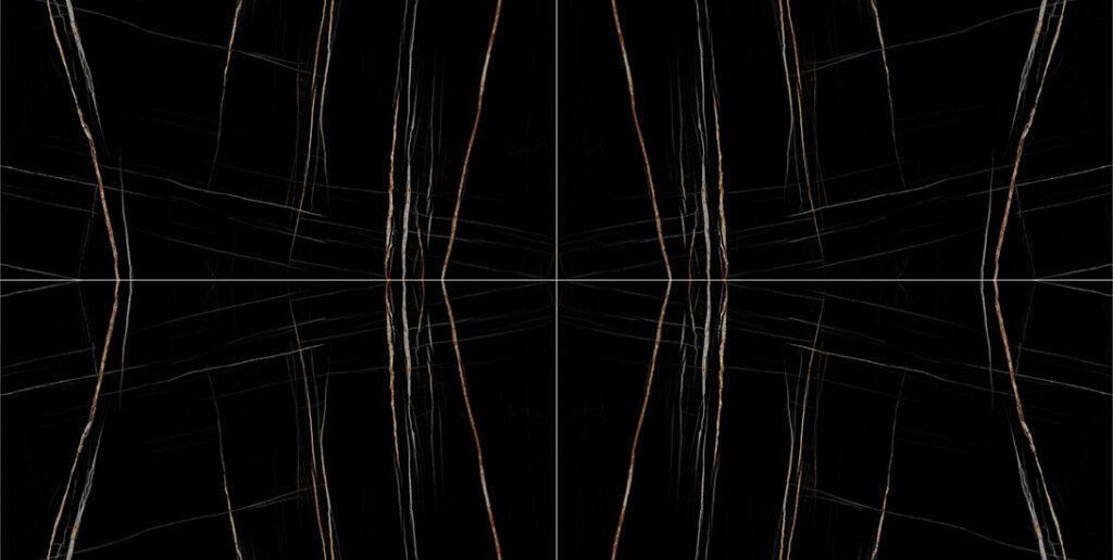 Laminam Sahara Noir Extra Porselen Mutfak Tezgahı