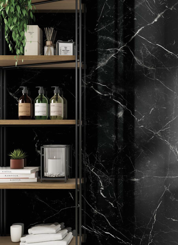 Lapidura Nero Marquina | İtalyan Porselen