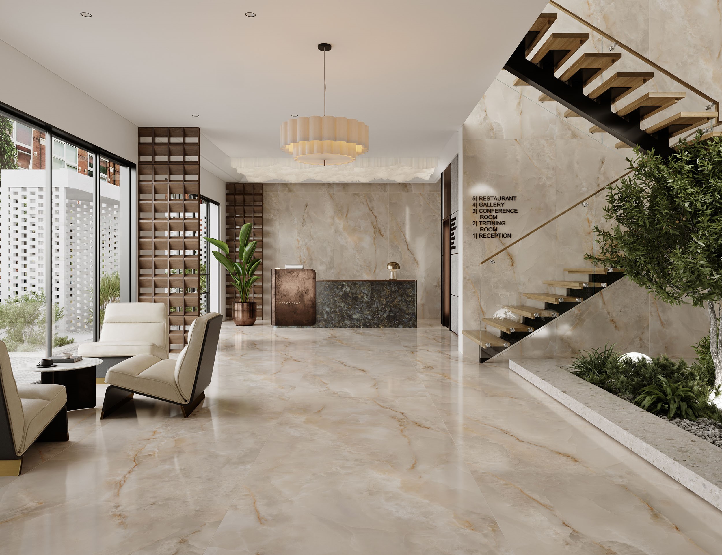 Calacatta Unique Limelight | T-One Porselen