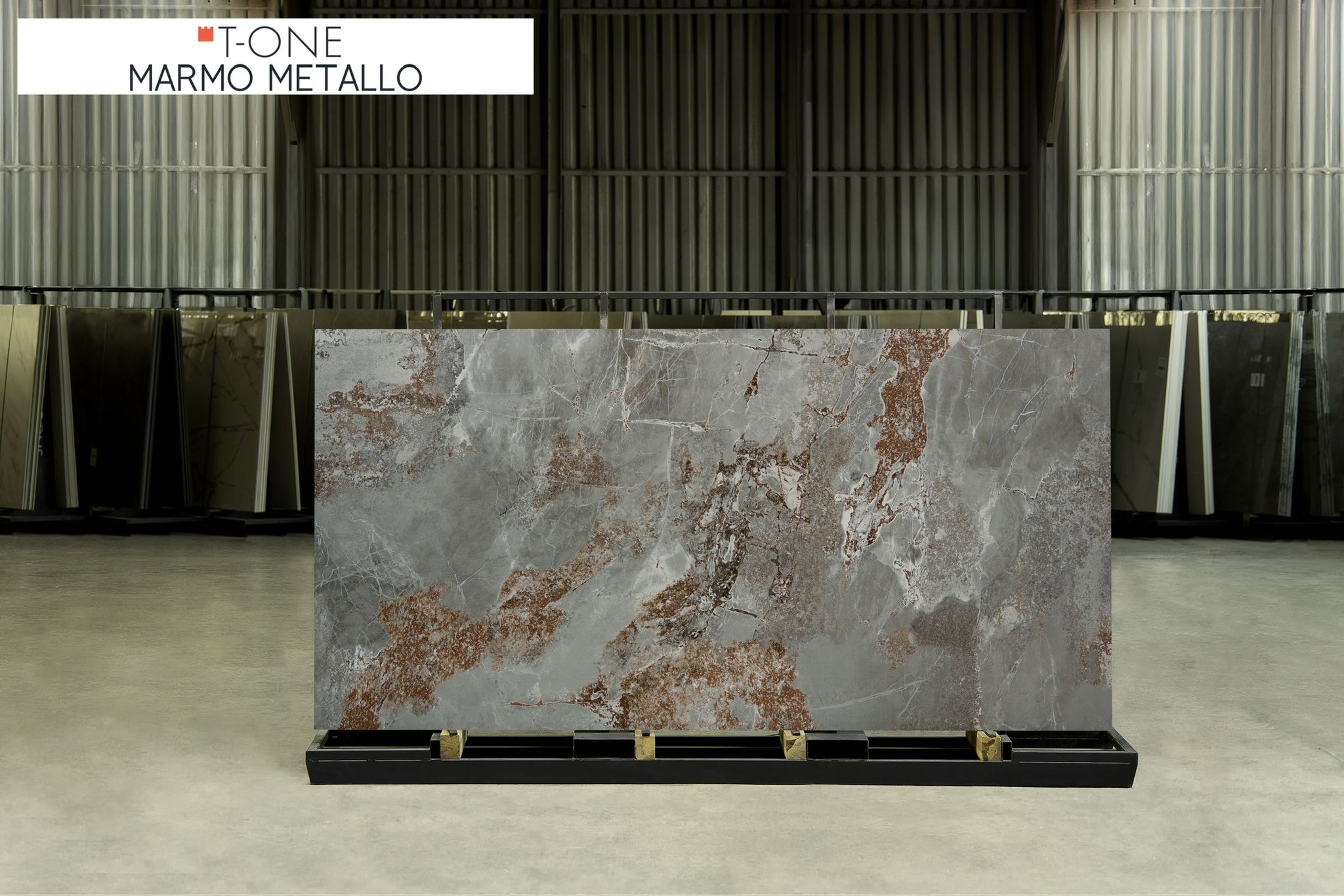 Marmo Metallo T-One Porselen Tezgah