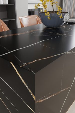 NG Stone Bamboo Noir | Porselen Mutfak Tezgahı