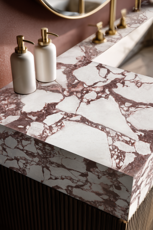 NG Stone Calacatta Viola | Porselen Mutfak Tezgahı