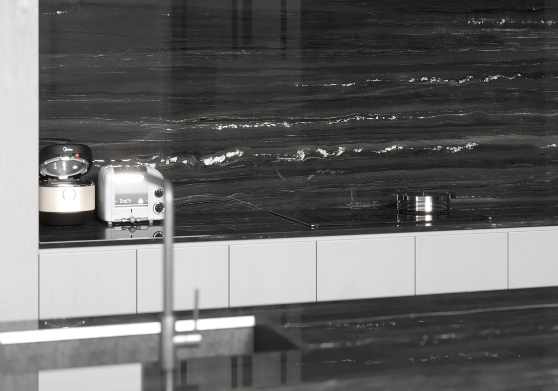 NG Stone Cosmic Silver | Porselen Mutfak Tezgahı