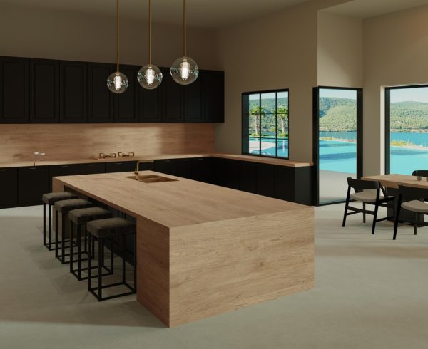 NG Stone Crosswood Meşe | Porselen Mutfak Tezgahı