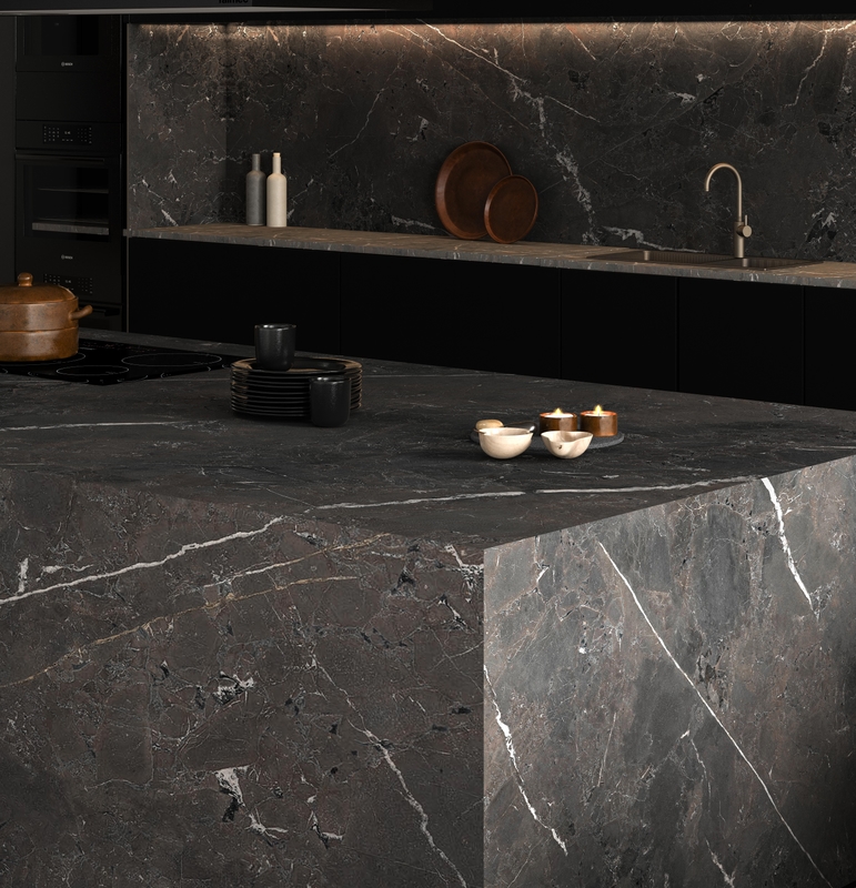 NG Stone Egean Brown | Porselen Mutfak Tezgahı