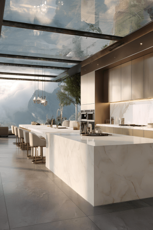 NG Stone Lia Onyx | Porselen Mutfak Tezgahı