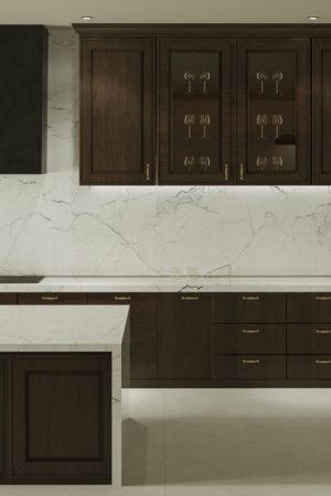 NG Stone Line White | Porselen Mutfak Tezgahı