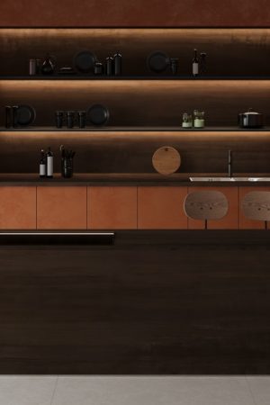 NG Stone Oxido Brown | Porselen Mutfak Tezgahı