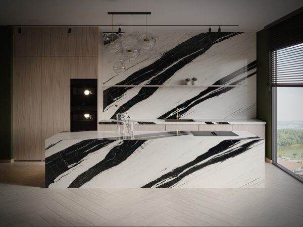 NG Stone Panda White | Porselen Mutfak Tezgahı